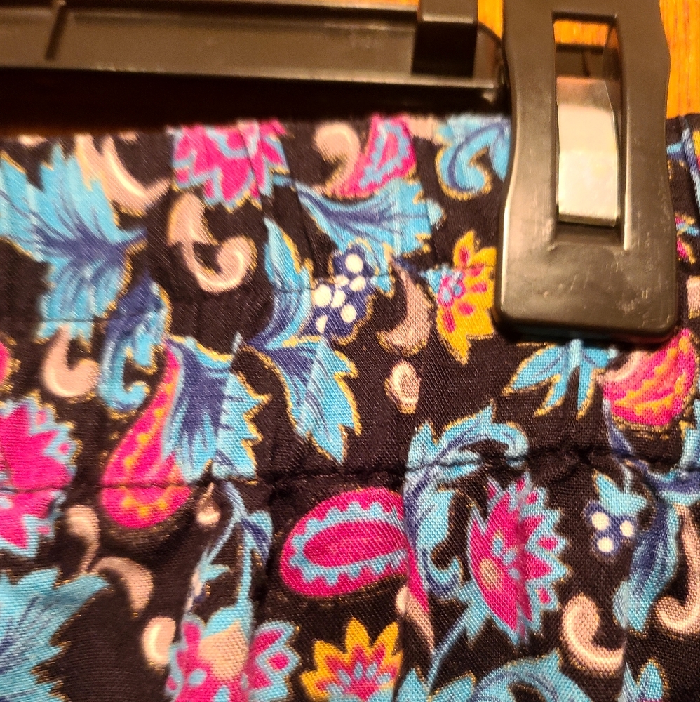 Sheridan Square teal floral midi/maxi skirt sz4 - Picture 4 of 6